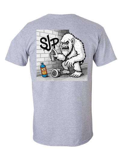 Street Justice Graffiti Yeti TShirts7:42 8:44